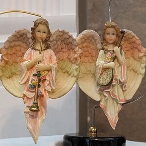 House of Lloyd Harmony Angel Ornaments Set Of Two Vintage 1998 House Of LLoyd
